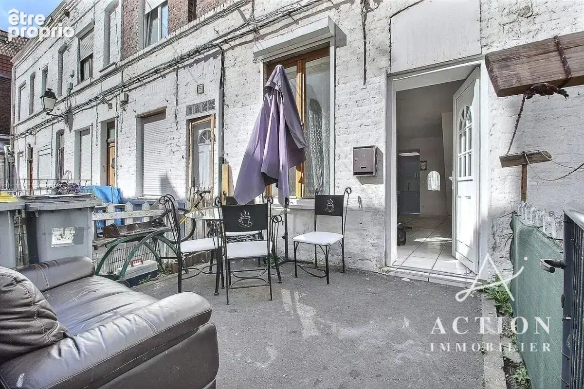 Roubaix - maison 75 m² vendue louee - 4 chambres - terrasse - photo 5
