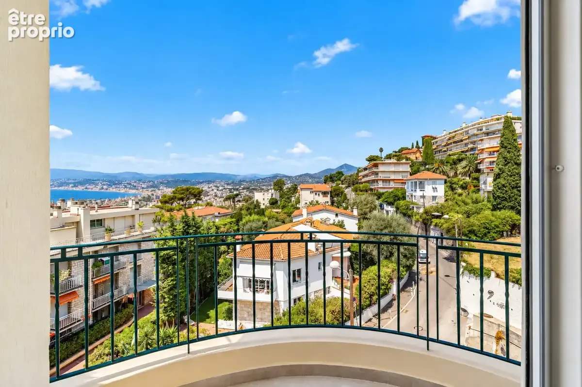 Nice / mont-alban (06300) - vente magnifique appartement 3 pièces rénové vue mer panoramique avec terrasse - photo 8