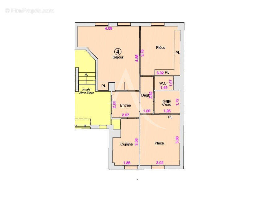 Appartement à MOISSY-CRAMAYEL