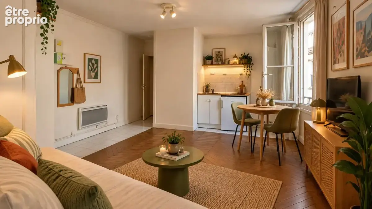 Studio 25m² Bellecour - photo 3