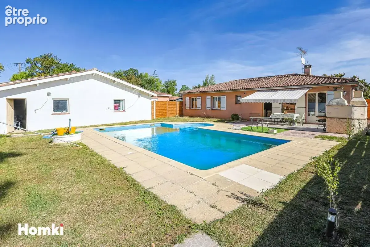 Maison de plain-pied – 4 chambres, piscine et grand garage – Montauban - photo 2