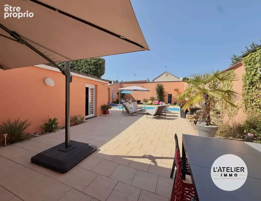 Maison loft d'exception +240 m² / terrasse 200 m² / piscine / reims jean jaurès - photo 9