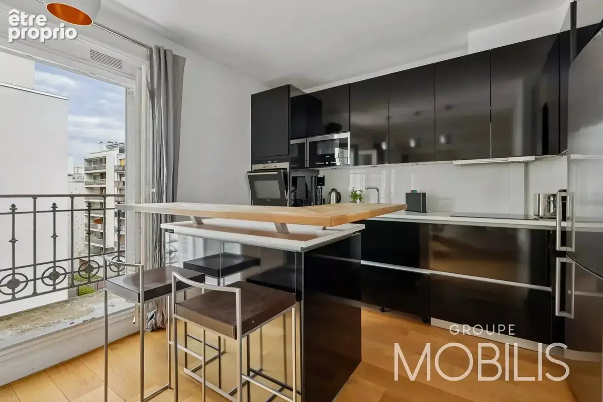 PARIS 15 - SAINT-CHARLES - CONVENTION - Appartement traversant de 74,06m2 - 3 chambres - Traversant - Balcon - 5e étage - ascens - photo 9