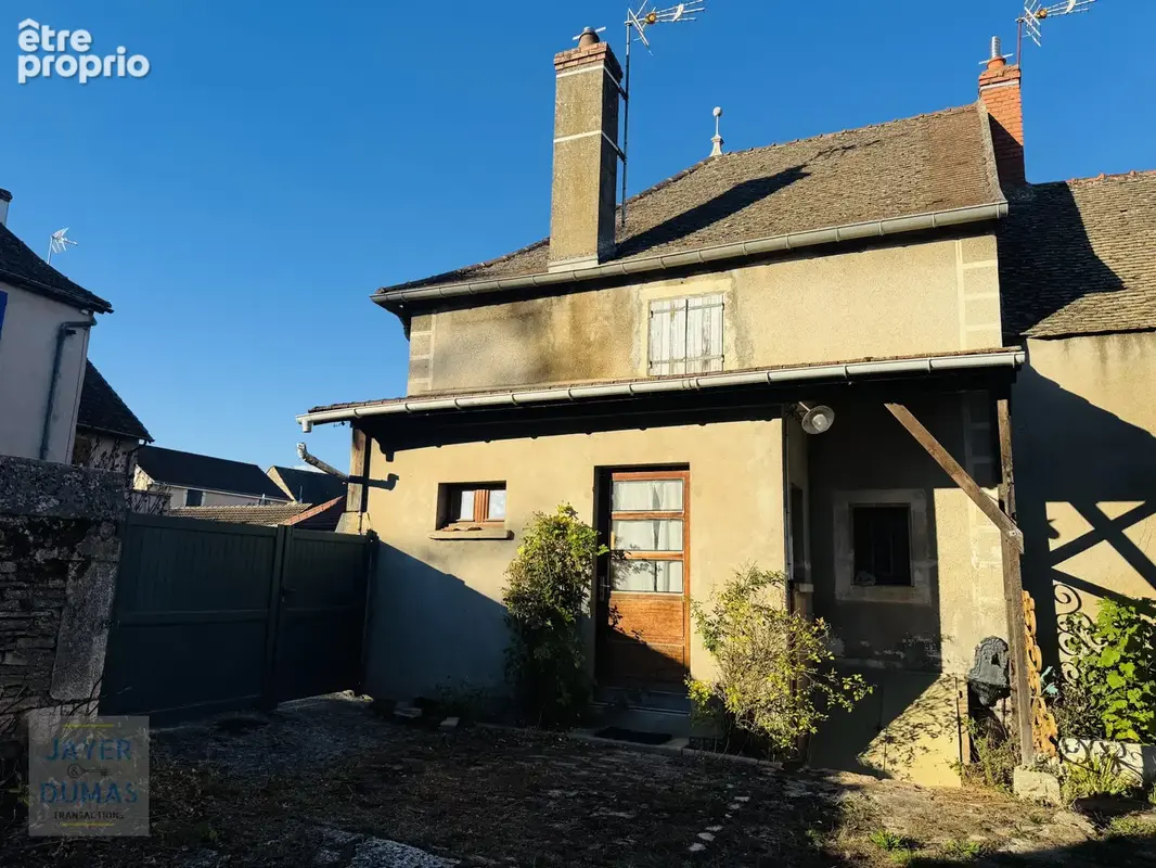  exclusivité - givry centre - a renover - maison 2 pieces - grange et jardin - - photo 1