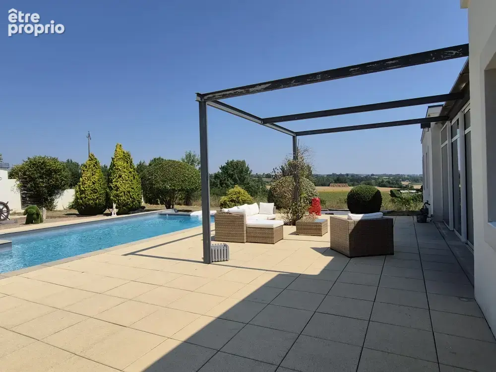 A Vendre, Entre Auch et Mirande, Villa contemporaine de plain-pied avec piscine - photo 13