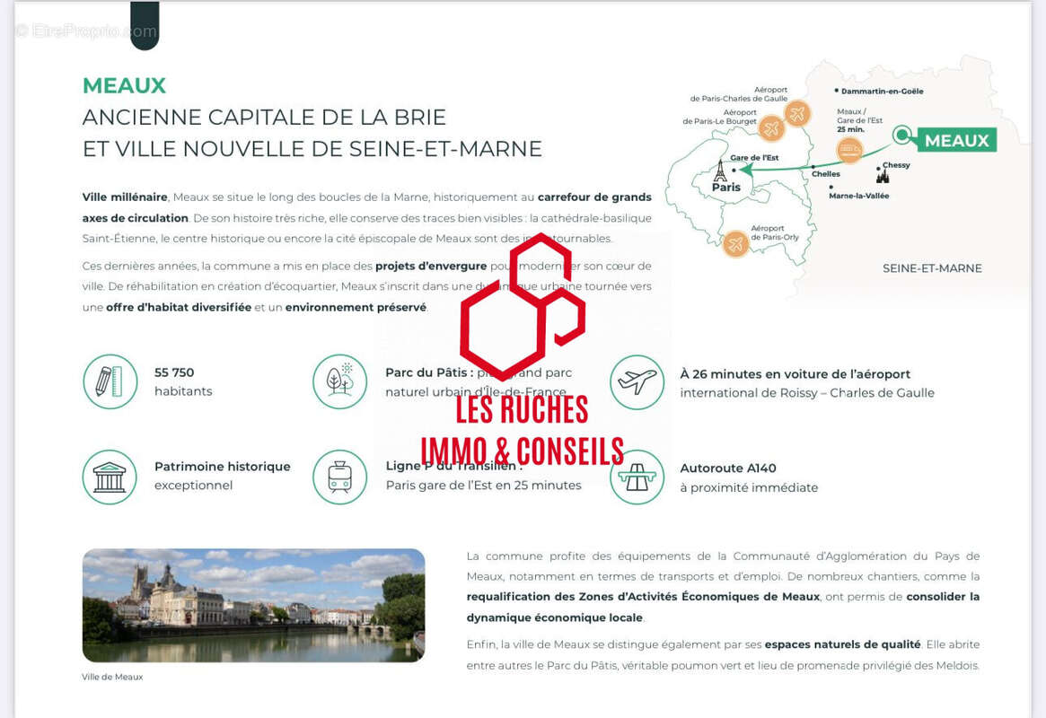 Appartement à MEAUX