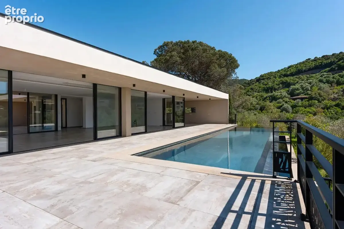 A vendre villa contemporaine d'architecte 200m2 avec piscine vue mer pietrosella - photo 11