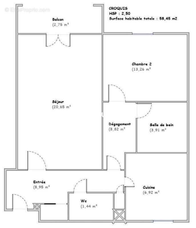 Appartement à PARIS-10E