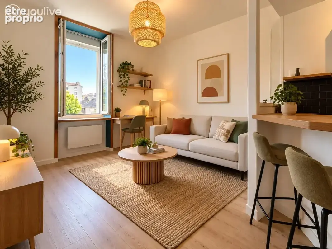Madeleine T2 avec jardin et vue dégagée - photo 4