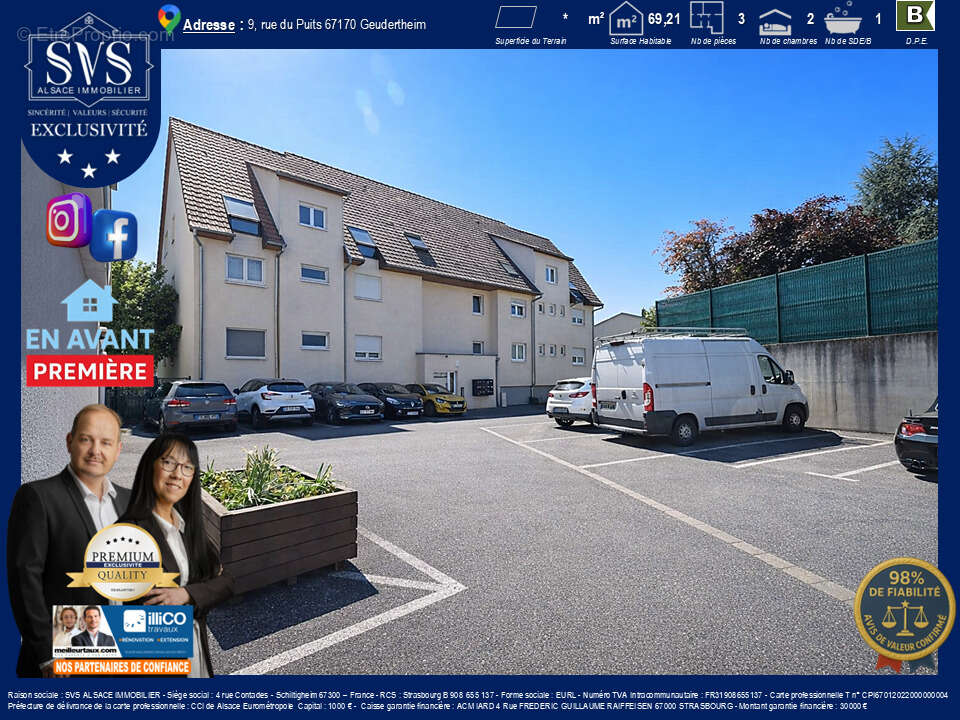 Appartement à GEUDERTHEIM