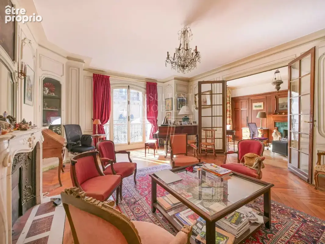 Square lamartine. appartement en étage élevé superbe ancien - photo 4