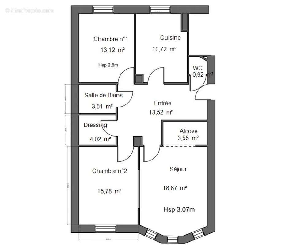 Appartement à LYON-6E