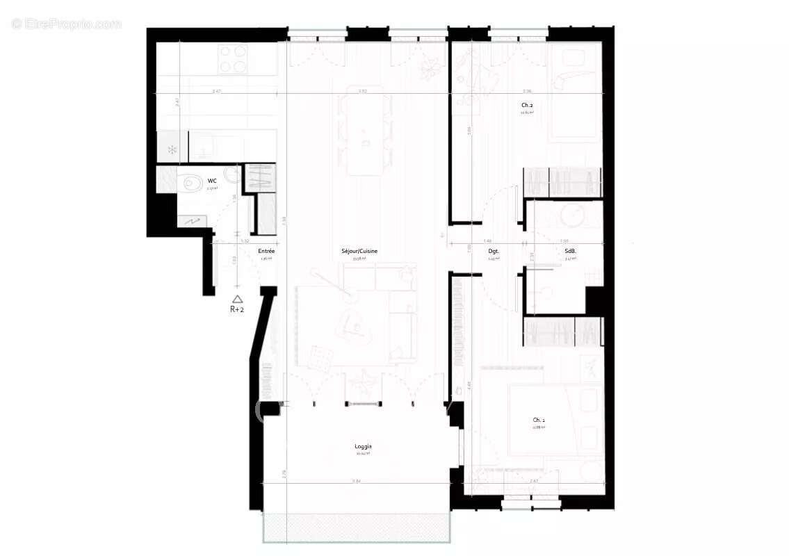 Appartement à BORDEAUX