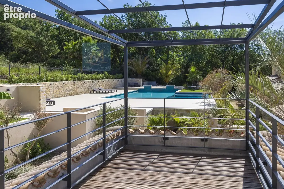 Grimaud - Appartement d'exception avec piscine au pied du village de grimaud - photo 5