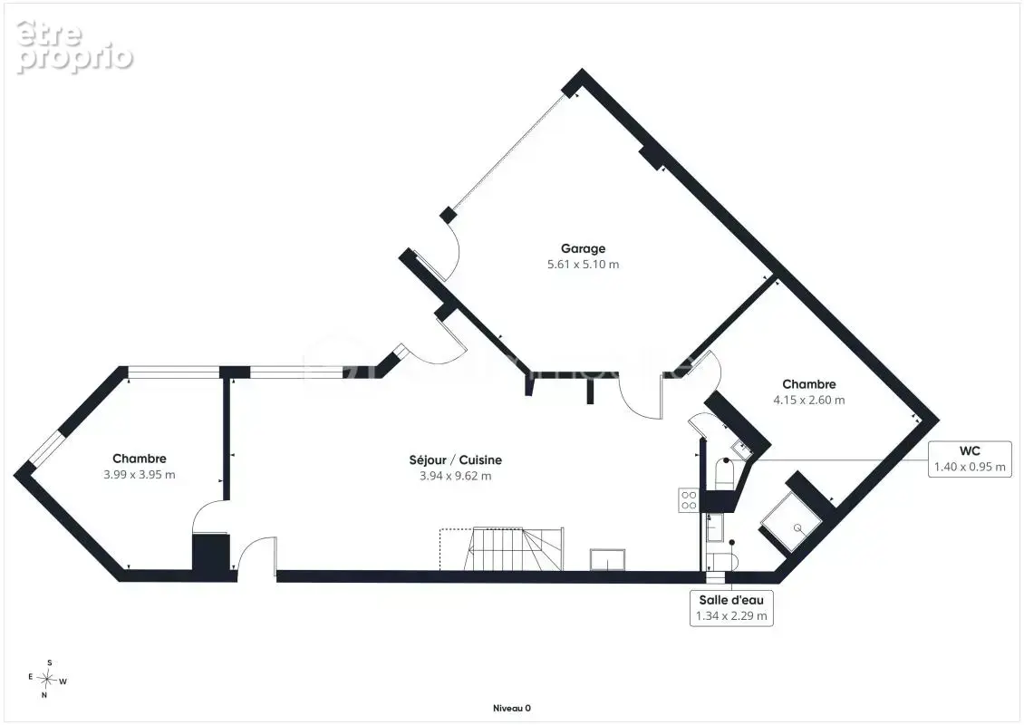 Maison familiale 120 m² – 5 chambres – Rénovation récente – La Bruffière aux portes de Treize-Septiers - photo 14