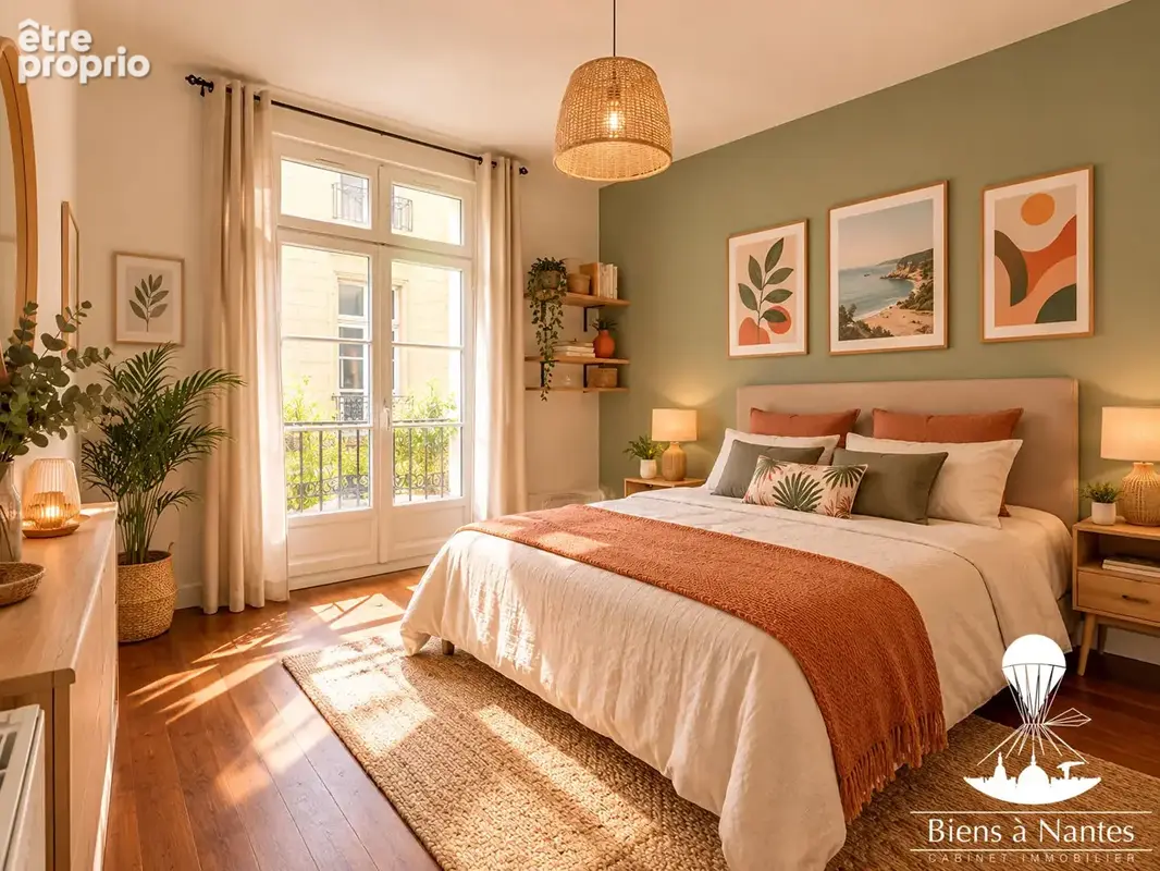 A VENDRE Appartement  T2 Coeur de Nantes 45 m2 - photo 6