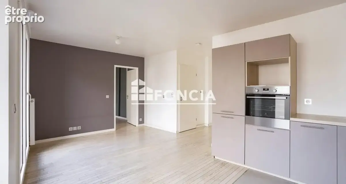 Enghien centre à 2 pas de la gare dans immeuble 2016 Confortable F2 offrant séjour avec cuisine ouverte équipée, balcon chambre  - photo 4