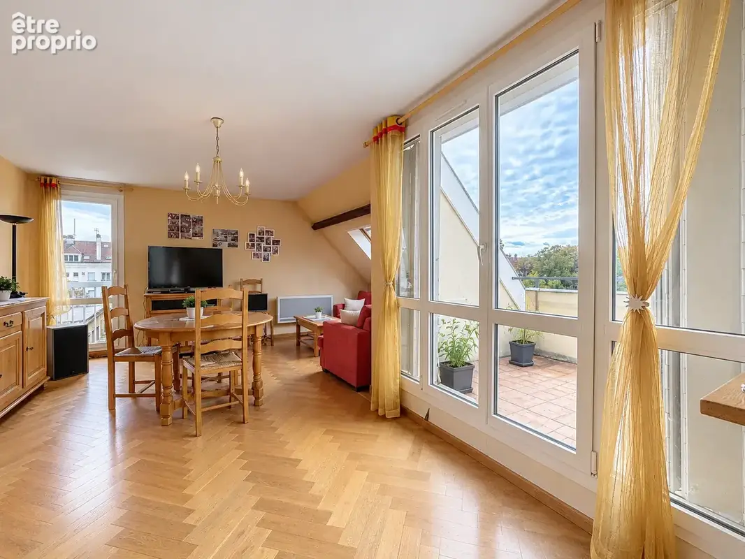 Appartement troyes type 4 - 3 chambres - photo 2