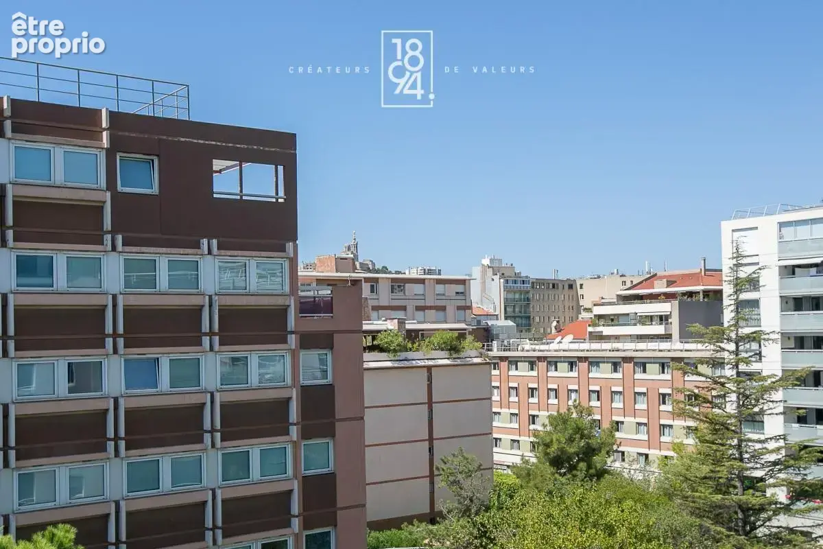 Appartement T2 à vendre Marseille 08 (13008)  43.90 m² terrasse  parking moto  - photo 8