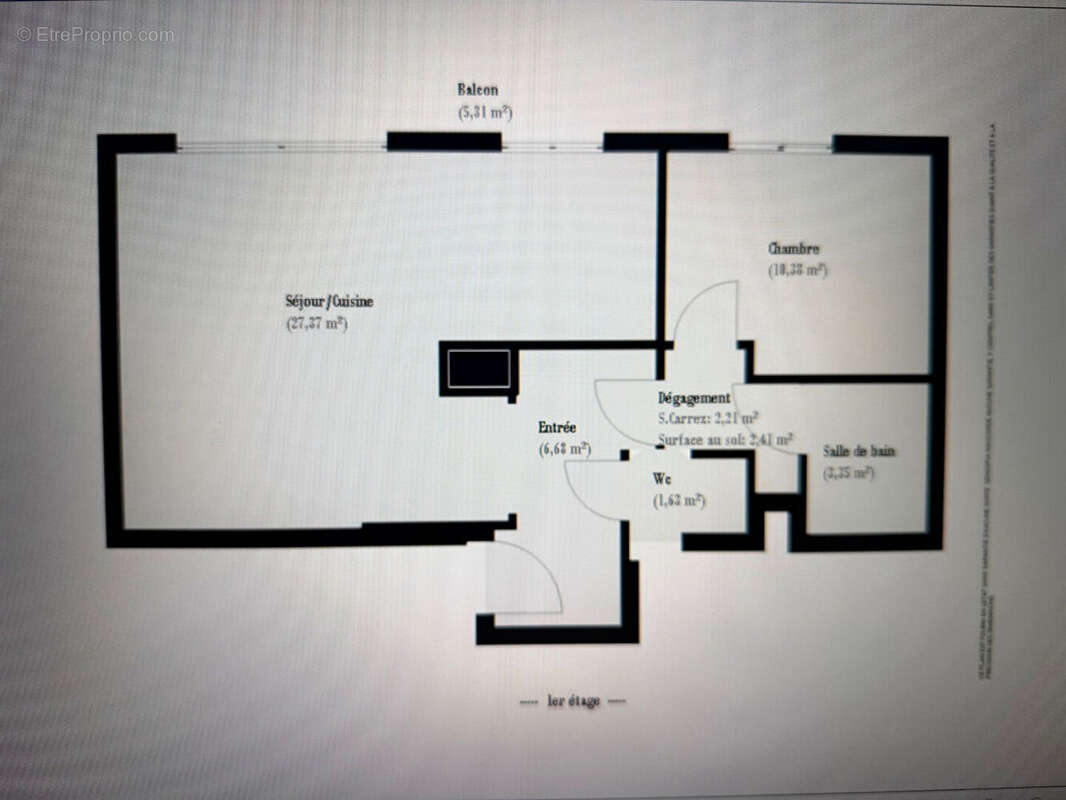 Appartement à PARIS-18E