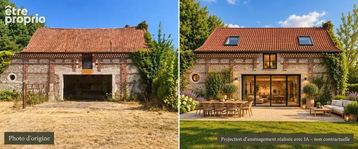Maison 3 pièces 400 m² à vendre à Bernay-En-Ponthieu (80120) - photo 1