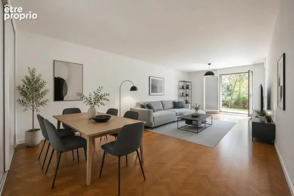 Appartement 3 pièces de 61 m² situé à Paris - photo 2