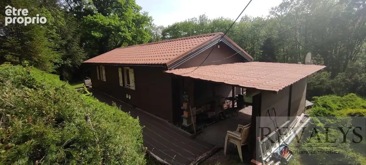 Secteur AUTUN 71400 Chalet d'habitation 51 m2 Terrasse Auvent Parcelle 1.976 m2 - photo 3