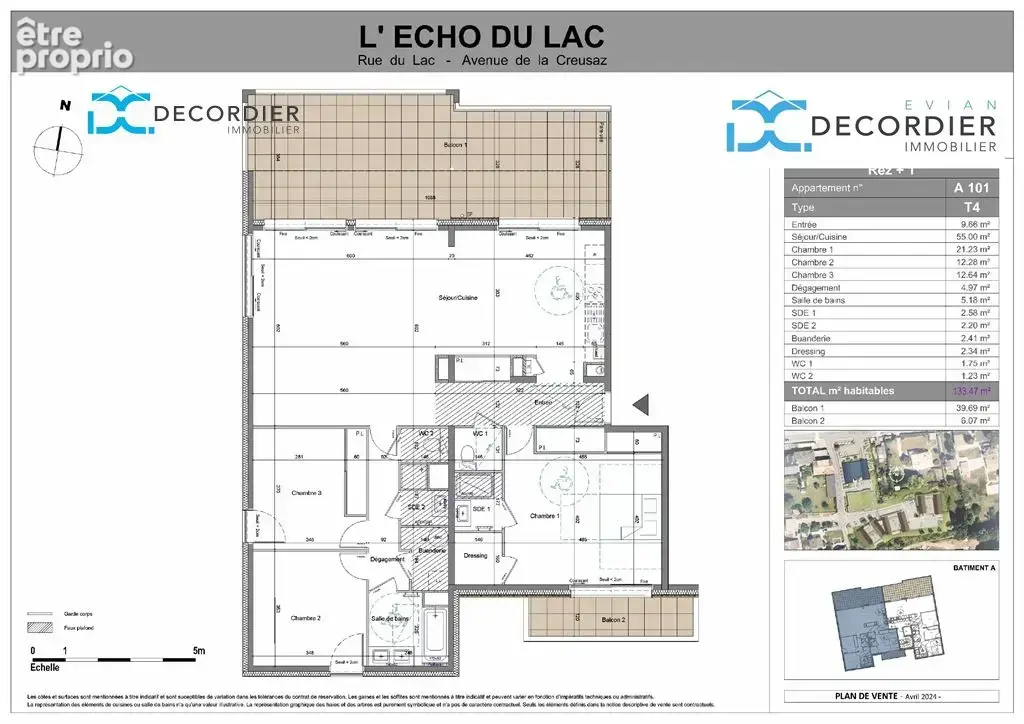 Appartement t4 neuvecelle neuf - photo 2