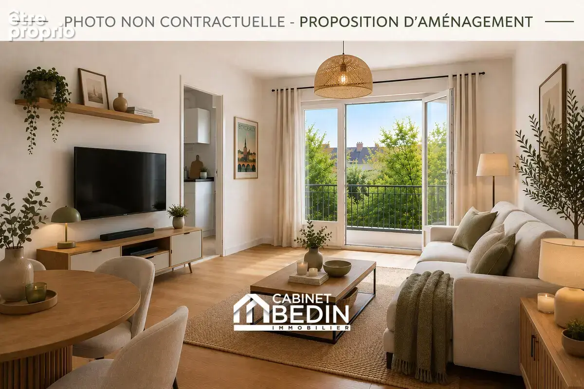 Appartement 3 pièces 52 m² à vendre à Cestas (33610) - photo 3