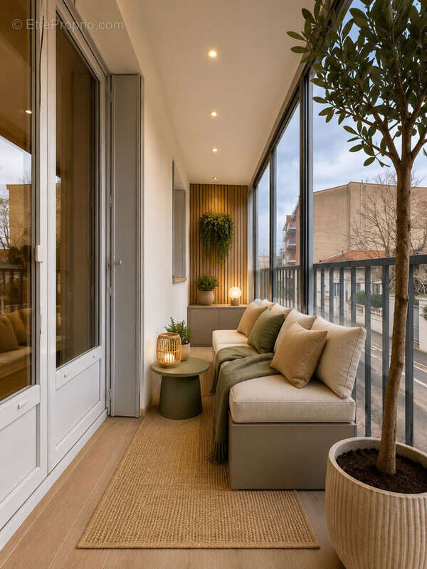 T4 rénové - coeur des minimes - balcon - parking - petite copropriété - photo 2