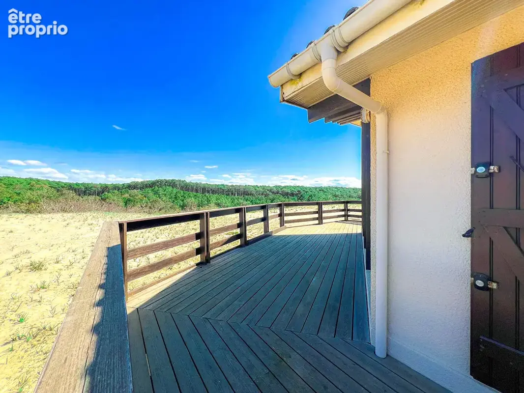 Maison d'architecte sur la dune - accès privé direct à l'océan - potentiel d'extension exceptionnel - photo 5
