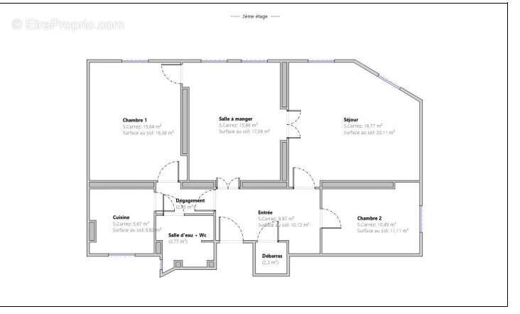 Appartement à PARIS-4E