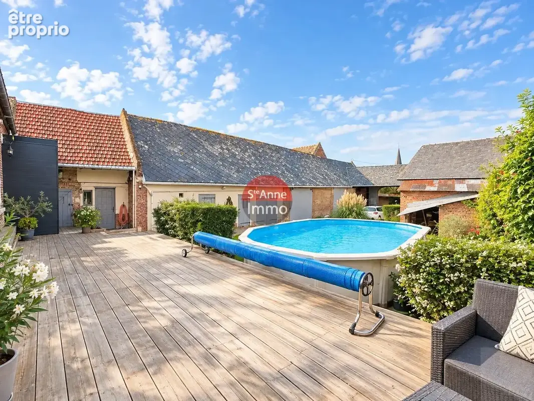 Champien - 120m2 - corps de ferme - 3 chambres - autonomie de plain pied - dependances - garage - cour - jardi - photo 18