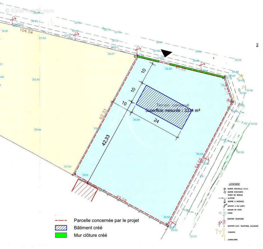 Terrain à VITRY-AUX-LOGES