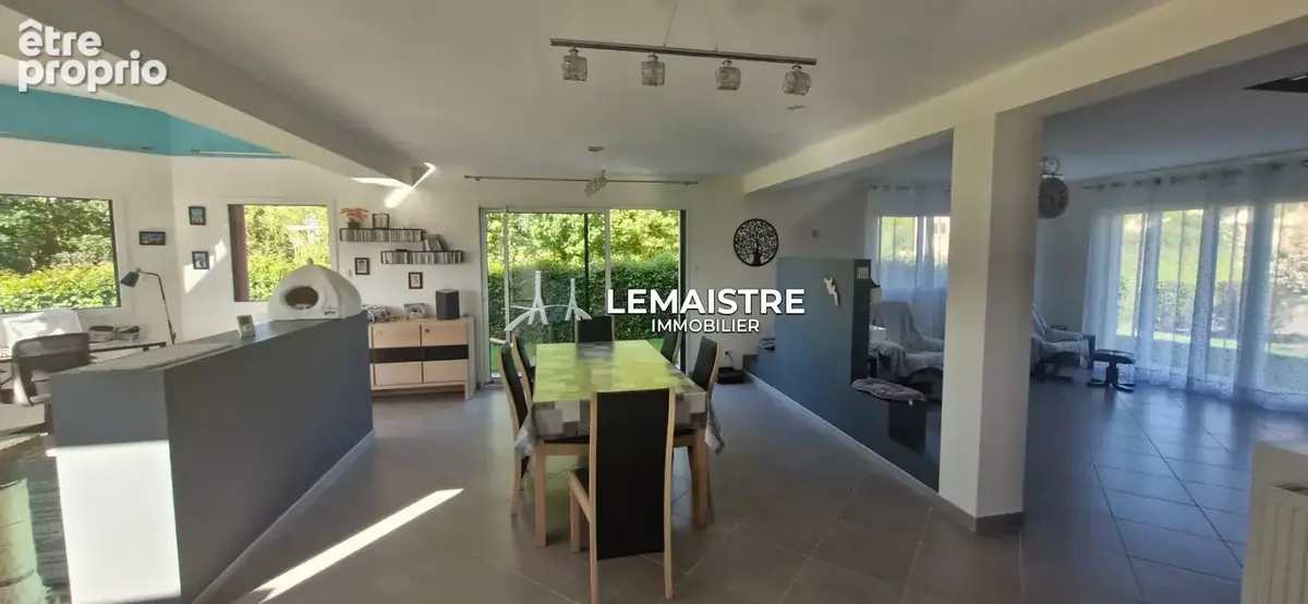 Maison contemporaine à vendre - À 12 min d'Yvetot - 225 m² - 4 chambres - Terrasse de 50 m² et garage - photo 5