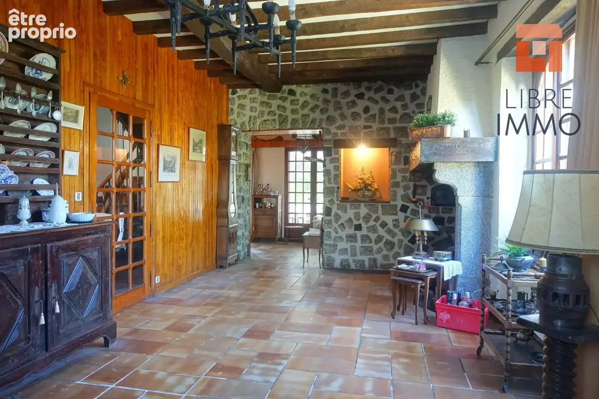 A vendre - villa 170m² a renover, parc 1500m² - photo 3