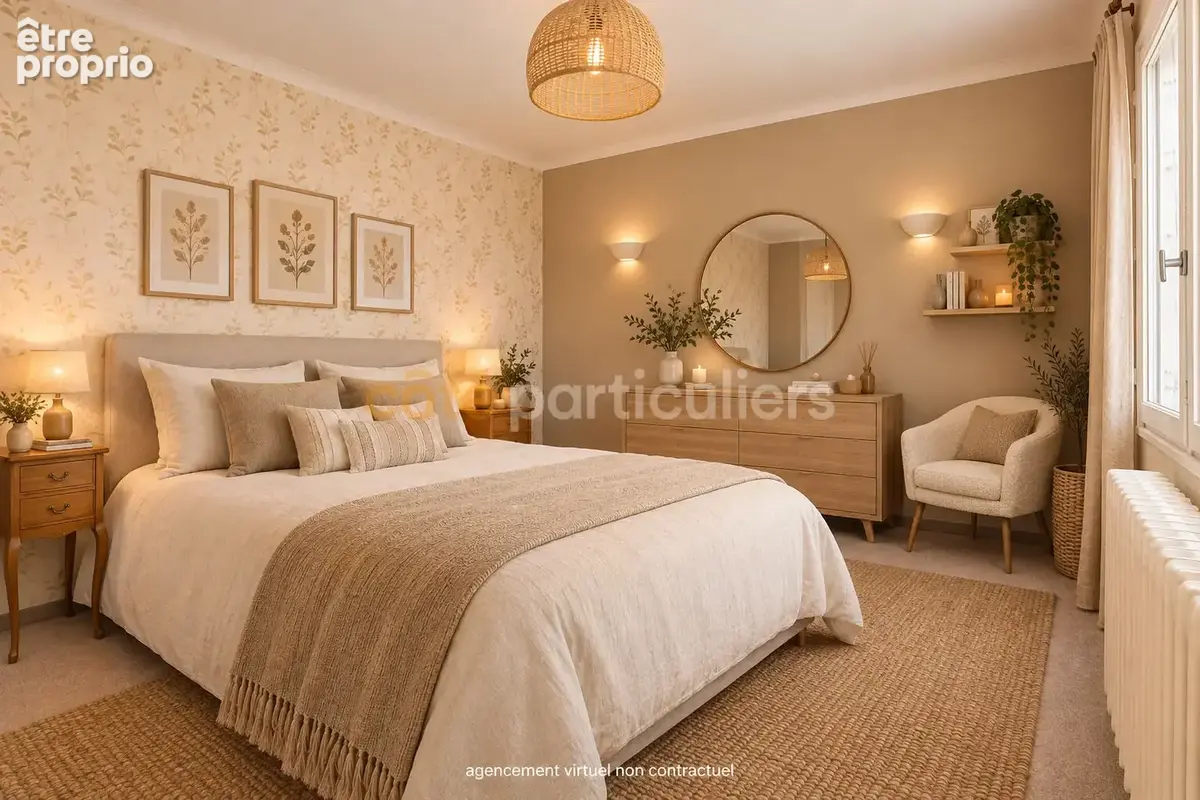 Nantes--maison--4 pieces--3 chambres--grand garage--jardin - photo 7
