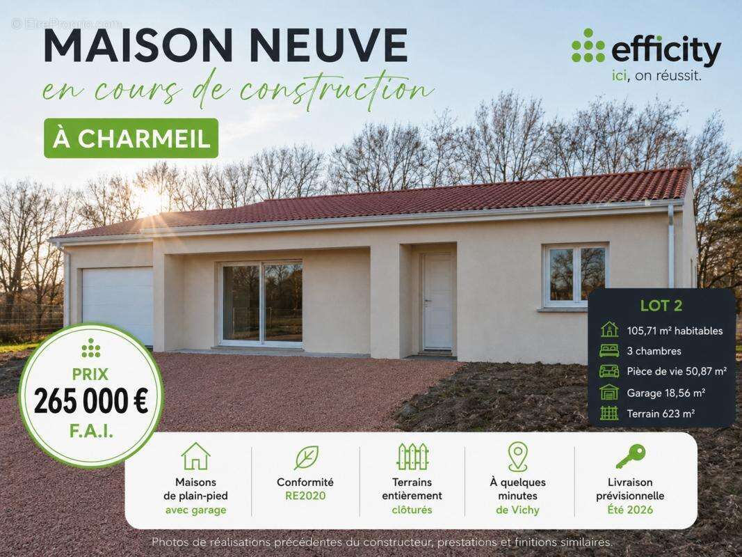 Maison à CHARMEIL