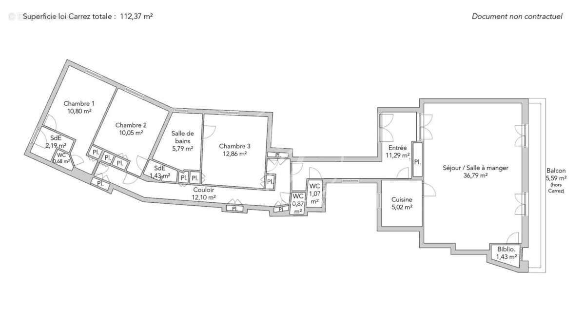 Appartement à PARIS-16E