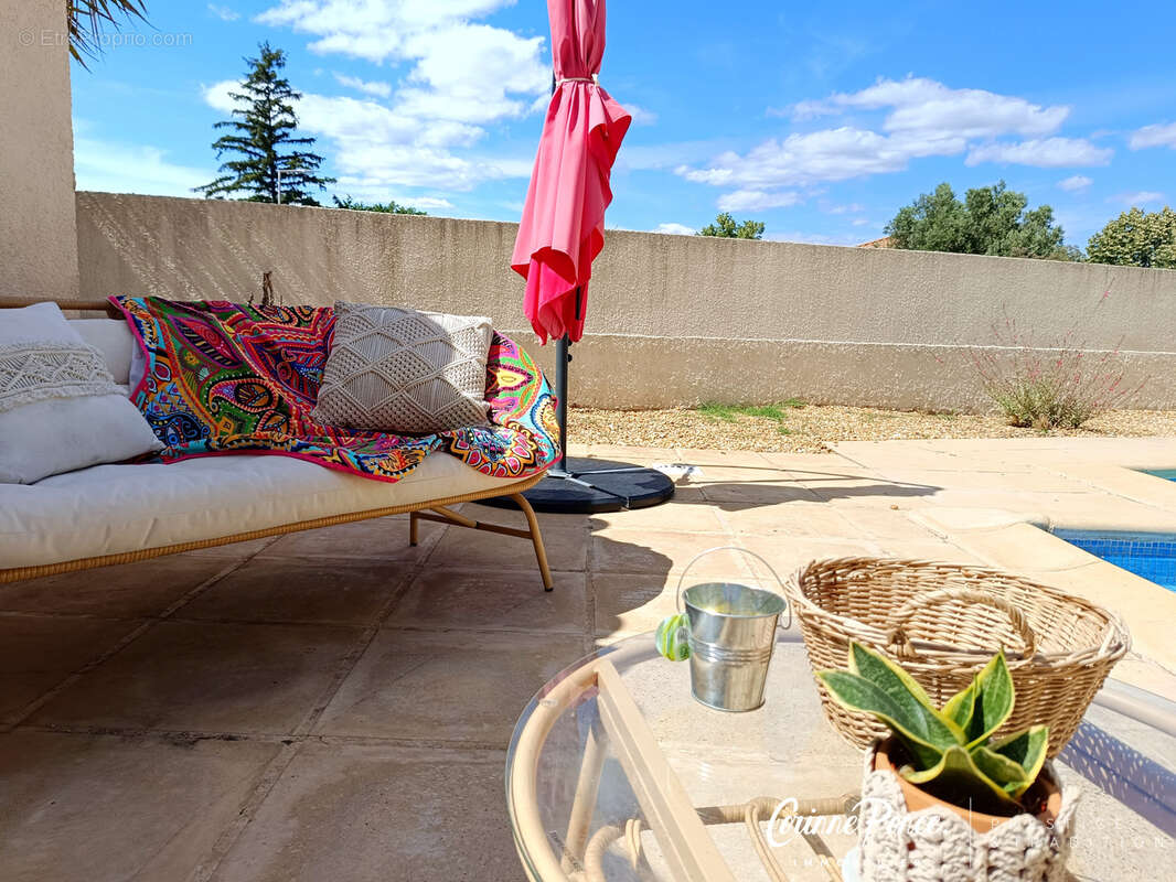 Bouillargues, Magnifique maison de charme avec piscine et dépendance proposée par Corinne Ponce immobilier - photo 22