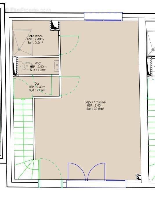 Maison à PONT-L&#039;EVEQUE