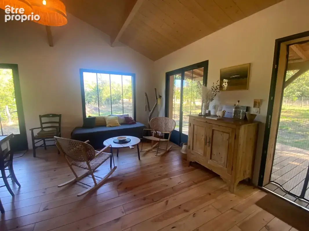 Pissos- maison bois dans un ecrin de verdure - photo 3