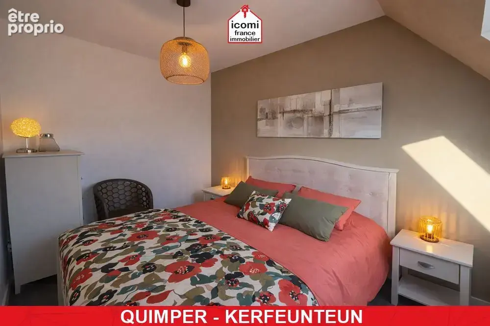 Finistere - quimper (29000) - a vendre - appartement duplex t4 - superbe piece de vie - 3 chambres - - photo 10