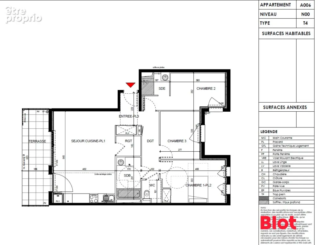 Appartement 4 pièces 85 m² à vendre à Ploemeur (56270) - photo 9