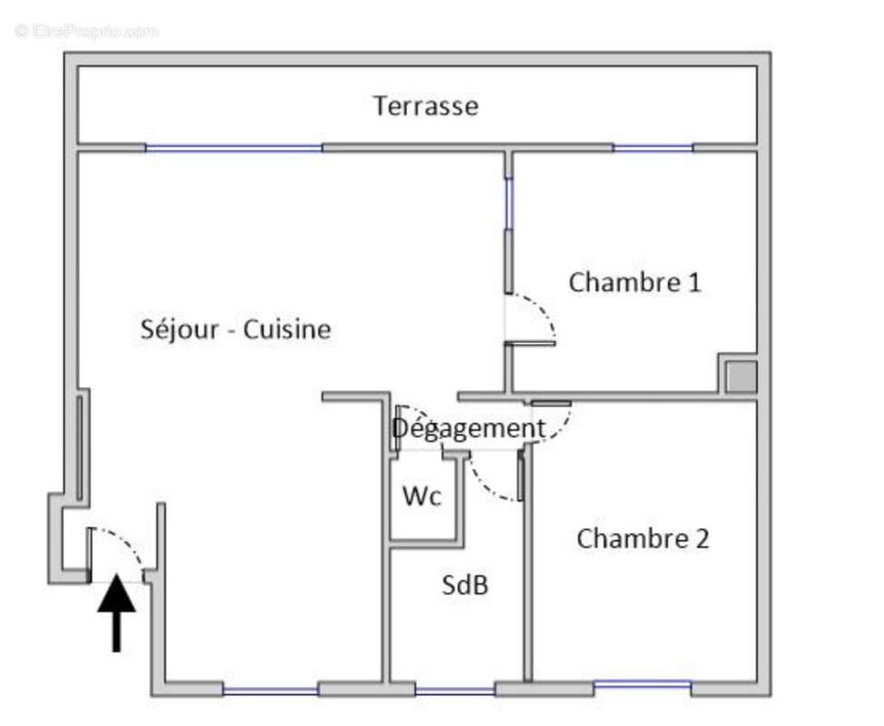 Appartement à COURBEVOIE