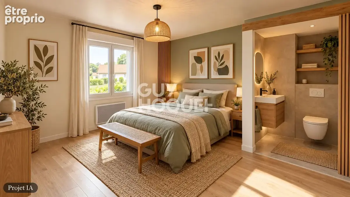 Ensemble immobilier avec habitation, hangars et terrain de 26,13 ares - photo 7