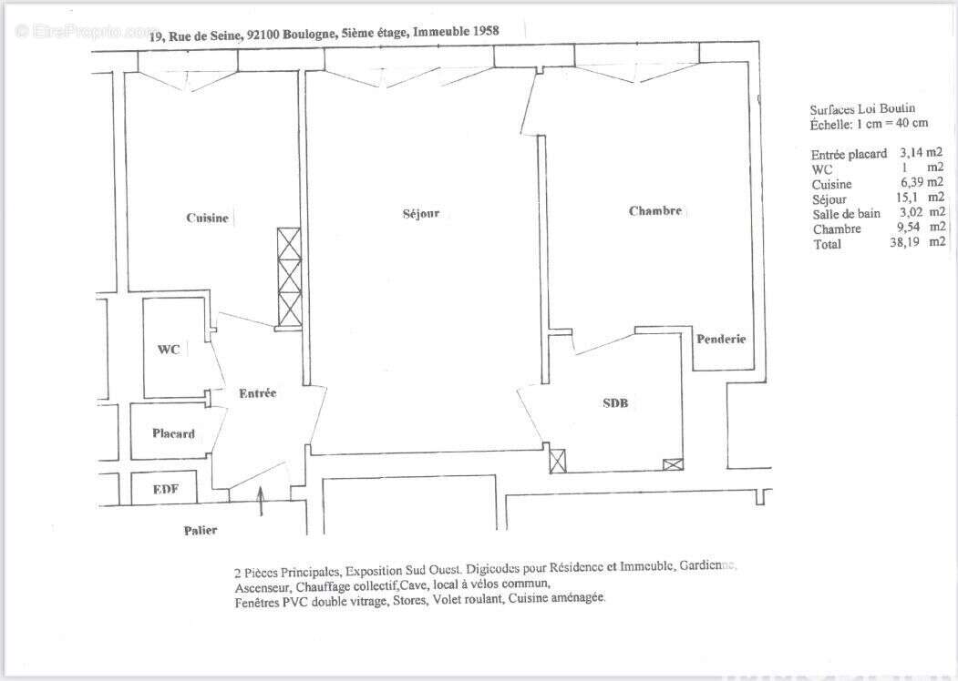 Photo 2 - Appartement à BOULOGNE-BILLANCOURT