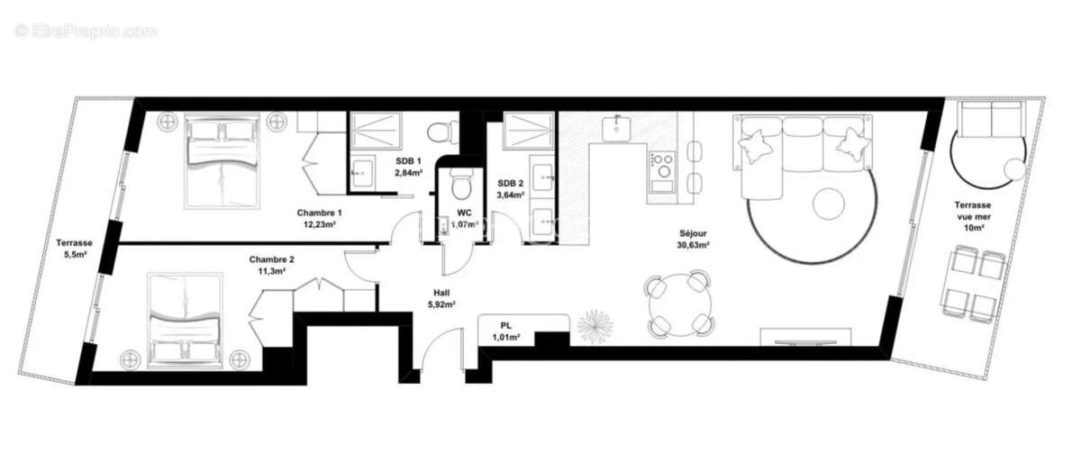 Appartement à CANNES