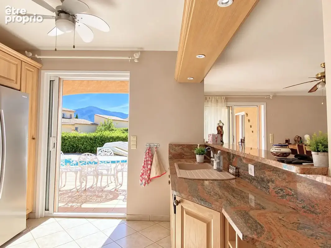 Une villa de plain-pied, 4 faces, avec piscine, entre perpignan et argeles-sur-mer - photo 8
