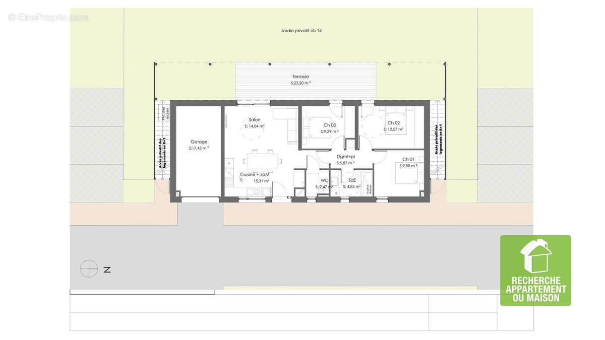 Appartement à CESSIEU